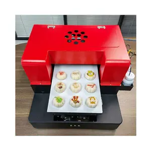 3d Chocolade Rose Cake Voedsel Selfie Koffie Printer Voor Inkjet Printing Machine