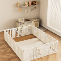 Parc pour bébé Jeu d'intérieur pour bébé Stylo de jeu pliable Jouet rampant pour bébé et bambin Parc en plastique