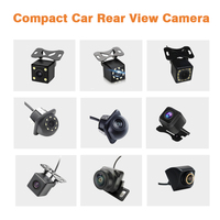 Caméra de recul universelle pour voiture, caméra de recul LED avec vision nocturne, fonction étanche, AHD1080P/720P/CVBS
