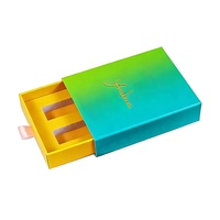 Boîte d'emballage de parfum et de cosmétiques en carton avec tiroir coulissant, impression personnalisée de qualité supérieure, avec insert en mousse