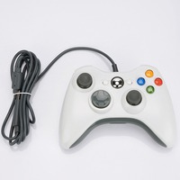 Controlador con Cable para XboX360, Controlador de Juego para 360 con Doble Vibración Turbo, Compatible con XboX360 PC Windows 7,8,10,11