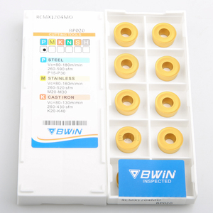 BWIN Nhóm Quần Quần Nhà Máy CVD Tráng RCMT RCMX 1003 1204 1606 2006 2507 3209 <span class=keywords><strong>CNC</strong></span> Vòng Máy Tiện Quay Công Cụ Chèn - Product Image 2