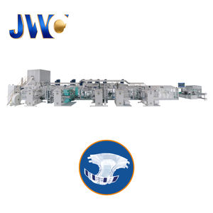 Machine à couches pour adultes entièrement servo-automatisée en forme de I, machine de fabrication de couches pour patients, machine à couches pour adultes de type japonais - Product Image 1