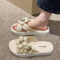 Sandal Jepit Fashion Cross-over Baru Dengan Sol Empuk