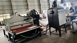Máquina horizontal de arenado de vidrio con certificación CE, arenadora de alta producción para vidrio - Product Image 5