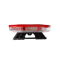 Barre lumineuse d'avertissement LED Senken personnalisée multicolore haute luminosité IP65 120W avec haut-parleur sonore pour ambulance