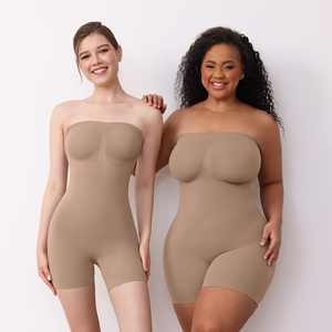 Body gainant taille haute pour femme, effet ventre plat, avec bretelles amovibles, idéal pour robes, combinaisons et post-partum - Product Image 3