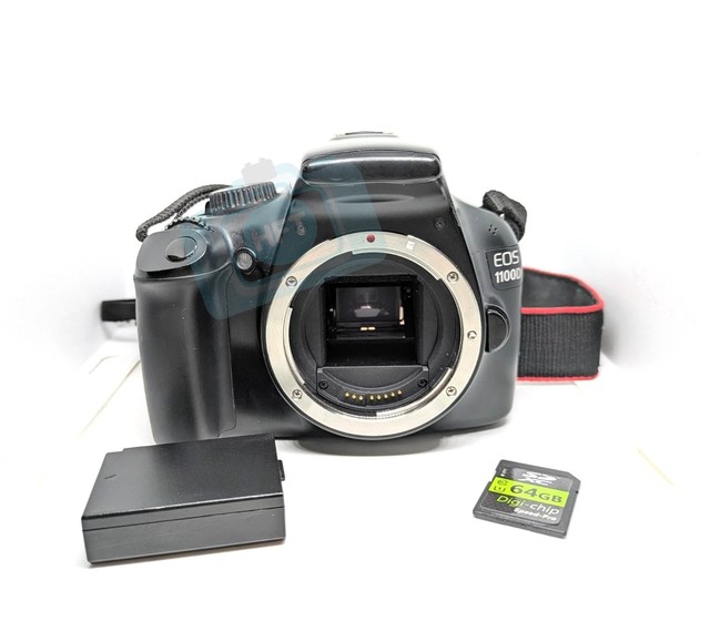 HFT Professional EOS 1100D DSLR Digital Camera Full HD 720P HD Video SD Card Dual Card Slot Lens