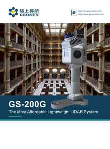 Scanner <span class=keywords><strong>laser</strong></span> portable GEOSUN Gs-200G argent 5W, matériau ABS OEM, SLAM tridimensionnel haute précision, coordonnées, 1 an - Product Image 3