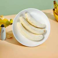 Croustilles de bananes entières lyophilisées 1kg Sucrées |   Sans additifs |   pour le thé, le bureau, l'extérieur, le petit-déjeuner |   Emballage OEM