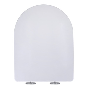 Sedile <span class=keywords><strong>WC</strong></span> in plastica a forma di U di alta qualità, a bassa velocità di rotazione, XJ-928, accessori per il bagno, coperchio per <span class=keywords><strong>WC</strong></span> - Product Image 3