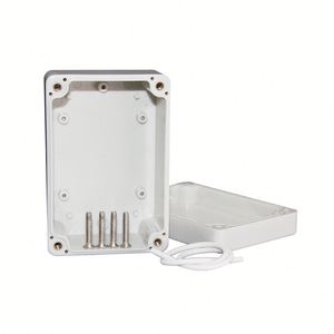 Caja de Conexiones de Plástico ABS Hongfa EBM a Prueba de Polvo IP67, Caja de Proyectos Eléctricos Universal, Color Gris Pálido, Impermeable, 100x68x50mm - Product Image 3