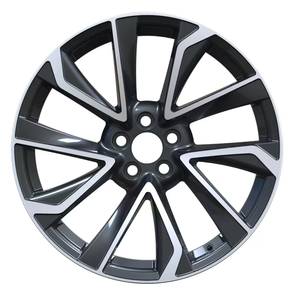ล้อแม็กซ์สีดำขนาด 15 16 17 18 นิ้ว 4x100 5x100 5x114.3 อัลลอย ET 35-45 มม. ลายหลายก้าน หน้าเจียรดำ สำหรับรถยนต์โตโยต้า โคโรลล่า - Product Image 4