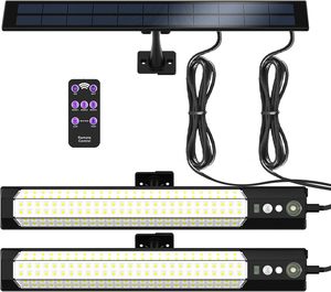 <span class=keywords><strong>Lampe</strong></span> solaire portable sans fil 316/158 LED avec détecteur <span class=keywords><strong>de</strong></span> mouvement, éclairage mural extérieur pour camping, projecteur suspendu pour camping - Product Image 1