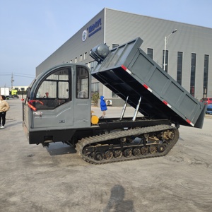 Véhicule de transport sur chenilles de 8 tonnes avec fonction d'auto-déchargement hydraulique, adapté à tous les terrains - Product Image 3