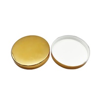 Bouchon de bouteille à large ouverture 89 mm, doré brillant, bouchon à vis 89/400 pour pot en plastique