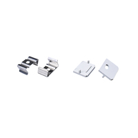 Profilé en aluminium pour bande LED, sur mesure, en extrusion 6063, encastré ou monté en surface, pour éclairage LED le plus vendu