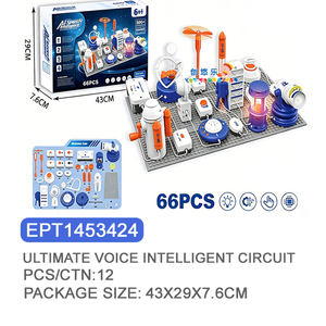 Kit d'exploration des circuits électroniques STEM EPT AI Speech Build : plus de 300 expériences, démonstration de l'énergie éolienne électrique, jouet scientifique - Product Image 3