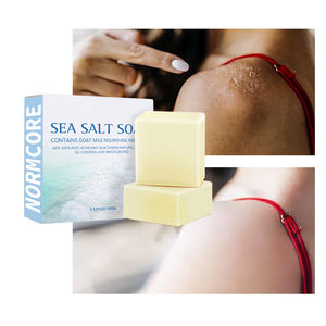 Eliminación de espinillas, poros, tratamiento para el acné, jabón hidratante de glicerina, barra de jabón de sal marina blanqueadora - Product Image 4