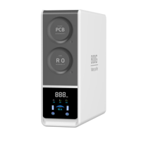 Purificateur d'eau intelligent à osmose inverse (RO) enrichi en hydrogène, 3 étapes, 1000 GPD, faible bruit, pour usage domestique sous évier, avec surveillance TDS en temps réel