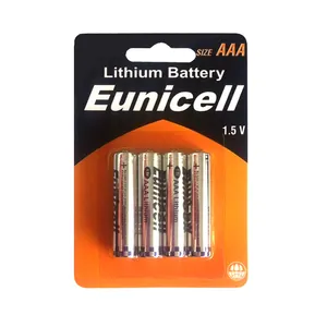 通用Eunicell AAA fr03 1200毫安时遥控器寿命2电池