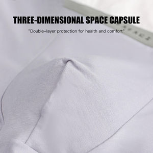 Vente en gros Design personnalisé Caleçon boxeur confortable en coton pour hommes hautement élastique et respirant avec impression du logo OEM pour adultes - Product Image 3