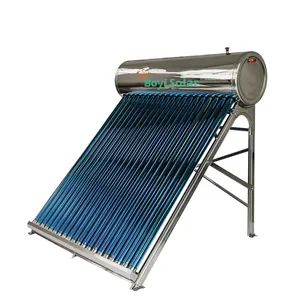 真空管非加圧太陽熱温水器工場低価格