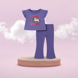 ชุดเด็กวัยหัดเดินน่ารักพร้อมเลกกิ้งให้ความสบายและสวมใส่ง่าย เหมาะสำหรับทุกโอกาสแบบสบายๆ - Product Image 3