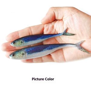 3D наживка для летучей рыбы с высоким впечатлением из ПВХ материала с принтом Мягкая приманка креативная искусственная рыболовная пластиковая приманка для рыбалки - Product Image 6