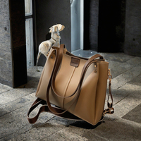 Sacs à bandoulière de luxe portables pour femmes, en PU vintage, avec fermeture éclair, style minimaliste, pour toutes les saisons, vente en gros en vrac