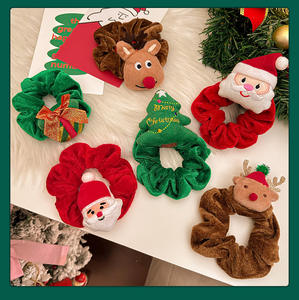 Diadema con Lazo de Reno Navideño, Elástica y Suave, de Felpa, para Mujeres y Niñas, Estilo Otoño-Invierno - Product Image 5