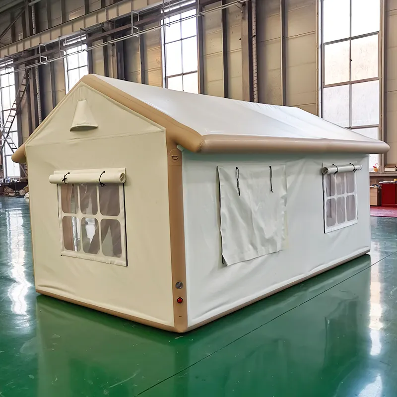 2023 personalizzato Multi persone tenda da campeggio impermeabile casa gonfiabile aria grande tenda tenda da campeggio gonfiabile all'aperto