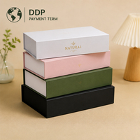 Vente en gros bon marché boîte cadeau magnétique pliante nouveaux matériaux bon prix revêtement UV et gaufrage type boîte dossiers