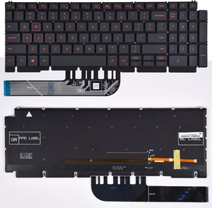 Bàn Phím Máy Tính Xách Tay Màu Đen Mới Cho <span class=keywords><strong>DELL</strong></span> G15 5510 5511 5515 Bàn Phím Máy Tính Xách Tay Ngôn Ngữ Tùy Chỉnh Tiếng Anh Mỹ Với Bàn Phím Đèn Nền - Product Image 2