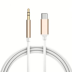 สายเคเบิลเสียง AUX ขนาด 3.5 มม. เป็น USB-C Type-C พร้อมหัวแจ็คสำหรับหูฟัง ความยาว 1 เมตร สาย OTG สำหรับโทรศัพท์มือถือ - Product Image 2