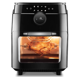 Friteuse à air personnalisée OEM en gros friteuse à <span class=keywords><strong>micro</strong></span>-ondes multifonctionnelle 10L 15L litres <span class=keywords><strong>four</strong></span> de friteuse à air numérique intelligent <span class=keywords><strong>Silver</strong></span> <span class=keywords><strong>Crest</strong></span> - Product Image 3