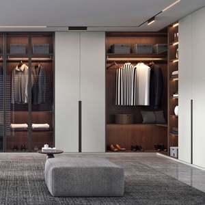 Nuovo Modello Mdf Moderna A Piedi <span class=keywords><strong>Armadio</strong></span> - Product Image 2