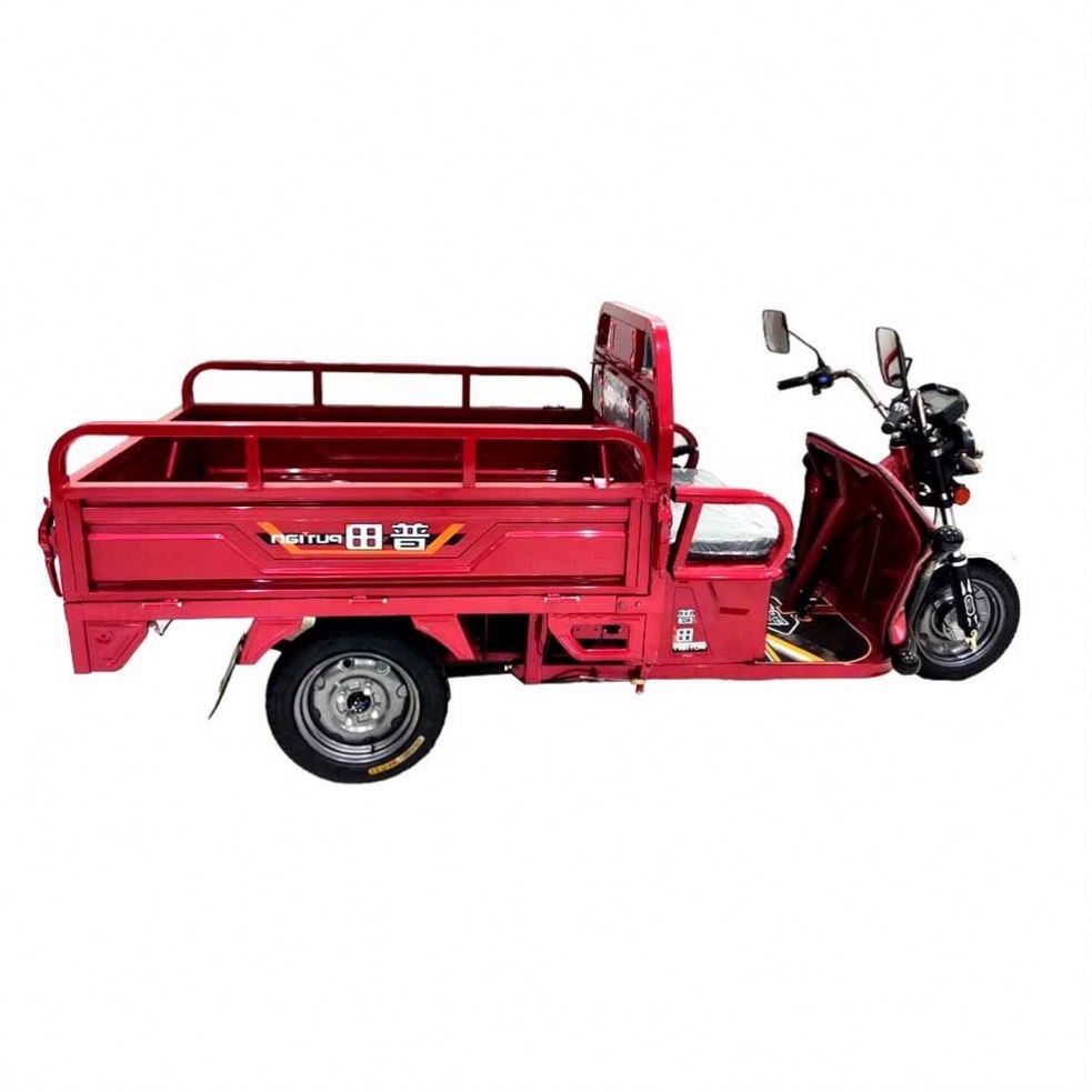 Wholesale New Energy Vehicle Two Front Wheel Tricycle Cargo Car 3 Other Body System Vrod Shock Absorber Electric Motorcycle