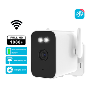 TUYA TS5-Y Full Color Wireless WiFi Outdoor CCTV <strong>Security</strong> <strong>Camera</strong> Smart Built-in 4000mAh Battery <strong>Camera</strong> With AI Human Detection - Product Image 1