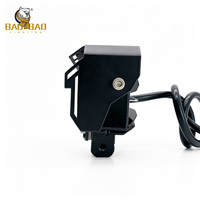 BB2072 Phare antibrouillard LED moto Blanc Jaune Stroboscopique RGB Anneau Angel Eye 2 Lentilles Large Plage de Tension Fabricant LED Moto