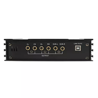 Procesador de Señal Digital (DSP) de Audio para Auto de 15 Bandas, 4 Canales de Entrada y 4 Canales de Salida, con Aplicación para Celular y Computadora