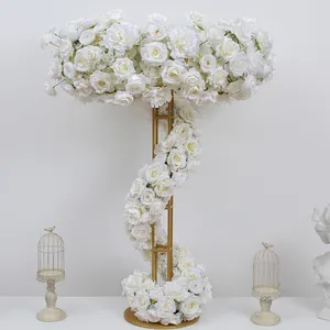 Chinese Manufacturer Table Centre Decoration Centre De Table Wedding Fleur Artificielle Flower Decoration