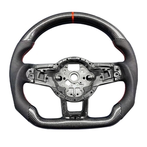 <span class=keywords><strong>Volante</strong></span> de Fibra de Carbono Personalizado Sin Función de Calefacción para VW <span class=keywords><strong>Golf</strong></span> <span class=keywords><strong>5</strong></span> 6 7 8 MK8 <span class=keywords><strong>GTI</strong></span> R-Line MK8 - Product Image 3