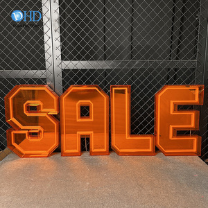 Dropshipping tùy chỉnh tên thiết kế bảng dẫn Neon thư chiếu sáng frontlit cửa hàng mặt thắp sáng dấu hiệu Neon cho doanh nghiệp ngoài trời - Product Image 1
