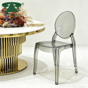 Cheap Price Wedding Hotel <b>Outdoor</b> <b>Stackable</b> Transparent Polycarbonate Dining Modern Clear Ghost <b>Chair</b> - Product Image 1