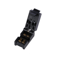 Universal SOP8 Burn-In Socket IC Programación y depuración Socket de prueba SOP16 de alta frecuencia para RF/IC de comunicación