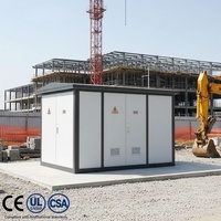 Transformateur de sous-station intelligent compact triphasé série YBG 1000 kVA 2000 kVA 35 kV entièrement scellé certifié IEC