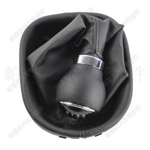 Pomo de Palanca de Cambios para Volkswagen, 6 Velocidades, Cuero, Diseño Ergonómico, Costuras Negras, Clh711z0384 - Product Image 5