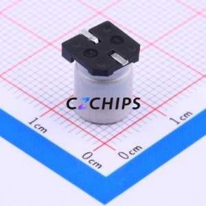 Condensador Electrolítico de Aluminio SMD VE-102M0JTR-0810, D8xL10mm 1000uF 20% 6.3V 8mm - Product Image 2