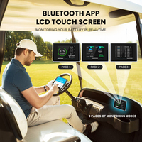 Kustomisasi Baterai Lithium untuk Kendaraan Golf Listrik Kecepatan Rendah 36v 48v 72v 105Ah 120Ah 150Ah 200Ah Baterai LiFePO4 LFP OEM